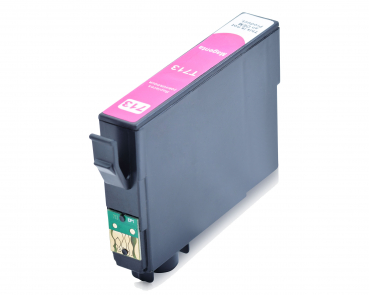 Rebuilt Toner Druckerpatrone kompatibel zu Epson T0713 Tintenpatronen| 1x Magenta